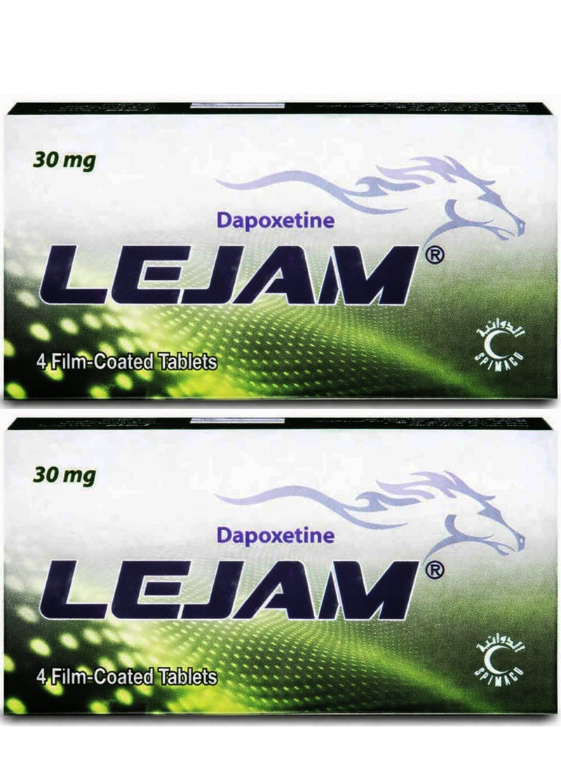 LEJAM Pack Of 2 Lejam 30 mg Tablet 4pcs - Image 1